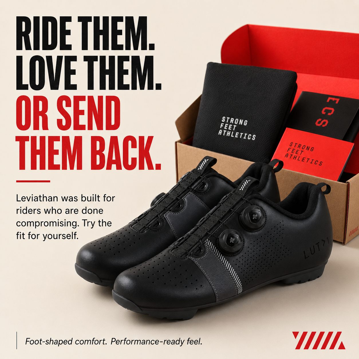 Performance cycling shoe offer campaign